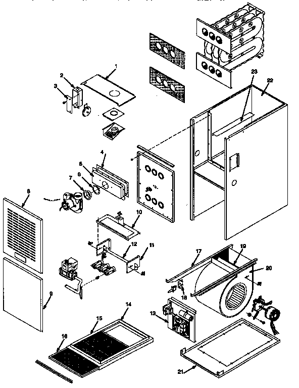 ICP NUG3075AFA1 non-functional diagram