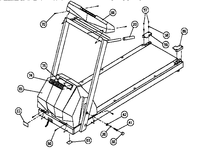 Universal/Multiflex (Frigidaire) 5642 replacement parts diagram