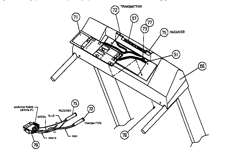Universal/Multiflex (Frigidaire) 5642 control panel diagram