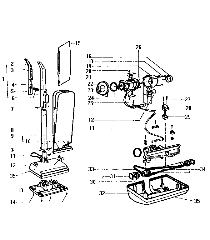 Kenmore 900XL8300 power mate diagram