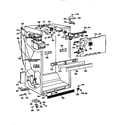 Kenmore 3639651622 cabinet diagram