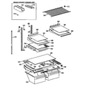 Kenmore 3639651622 shelf diagram