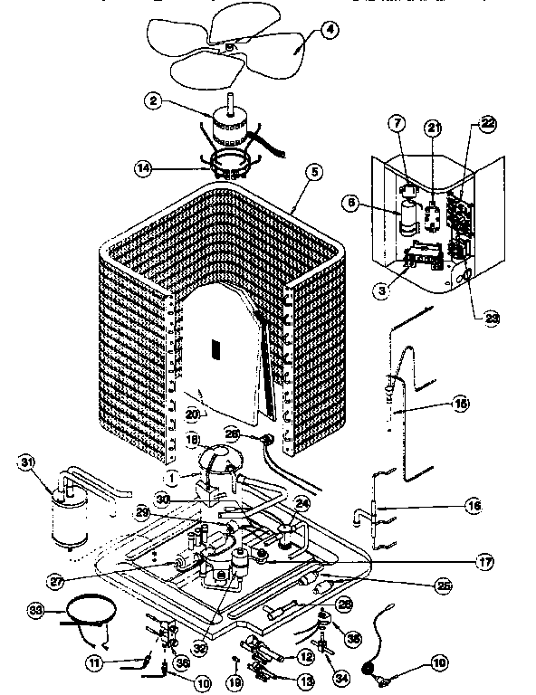 ICP CH9742VKA2 functional-replacement diagram