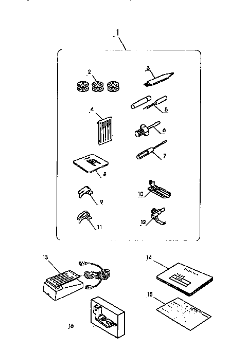 Kenmore 38512514590 attachment parts diagram