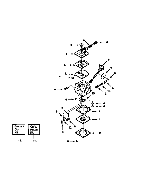 Craftsman 358799211 carburetor diagram