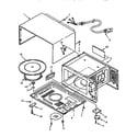 Kenmore 56589500590 cabinet diagram