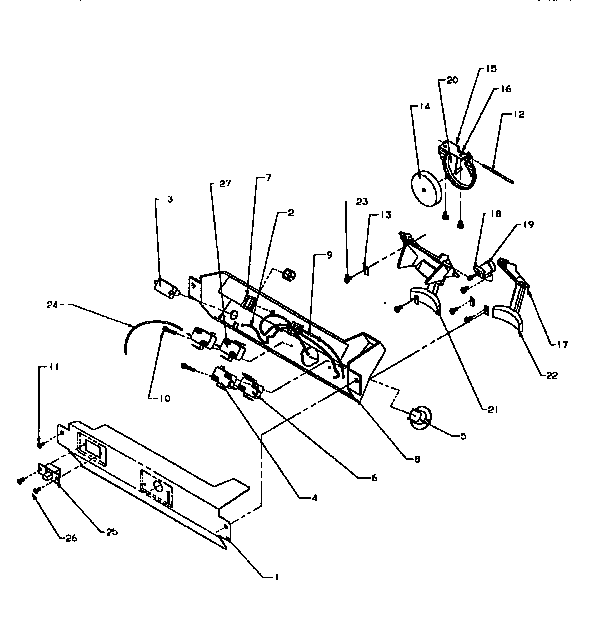 Kenmore 5969555580 ice and water cavity diagram
