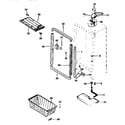 Kenmore 2539240411 cabinet parts diagram