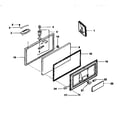 Kenmore 2539135312 lid parts diagram