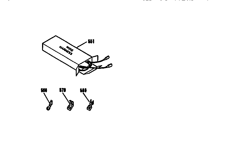 Kenmore 9114105990 wire harnesses diagram