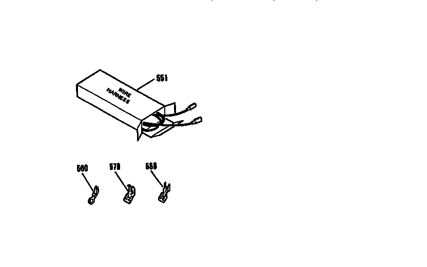 Kenmore 9114842996 wire harness and components diagram