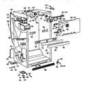 GE TBX18DIXBRWW cabinet parts diagram