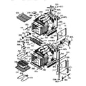 Kenmore 3634803592 body section diagram