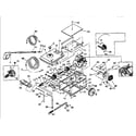 Generac 9898-1 pump head & cradle assy diagram