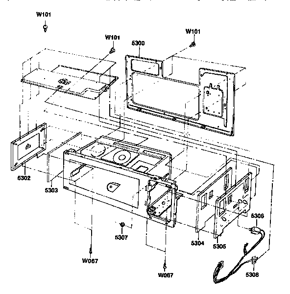 Kenmore 72189952590 interior parts (3) diagram