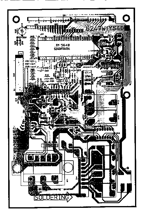 Kenmore 72189952590 power and control circuit board diagram