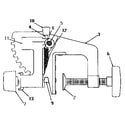Motorguide GT3000 clamp asm diagram