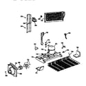 GE TBX21JISRRWH unit assembly diagram