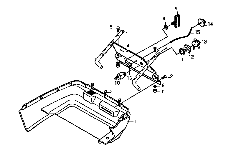 Craftsman 536884560 frame assembly diagram