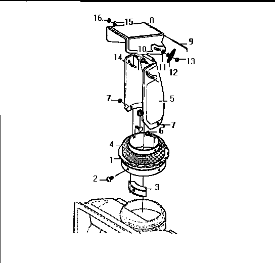Craftsman 536884560 discharge chute diagram