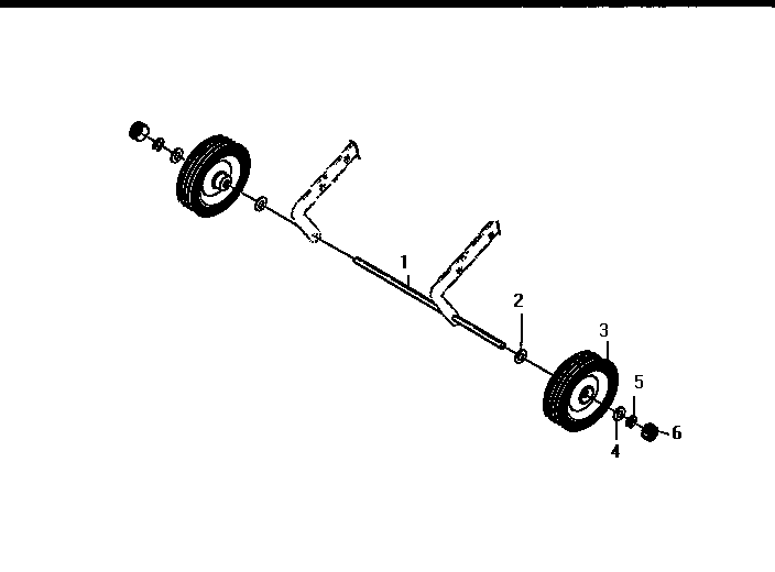 Craftsman 536884560 wheel assembly diagram