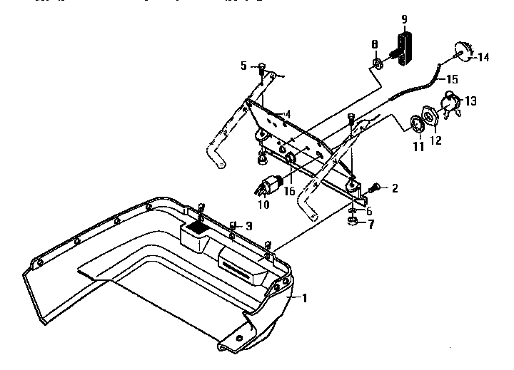 Craftsman 536884580 frame assembly diagram