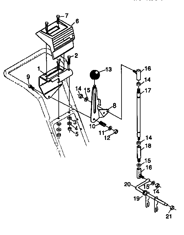Craftsman 536886281 control panel assembly diagram