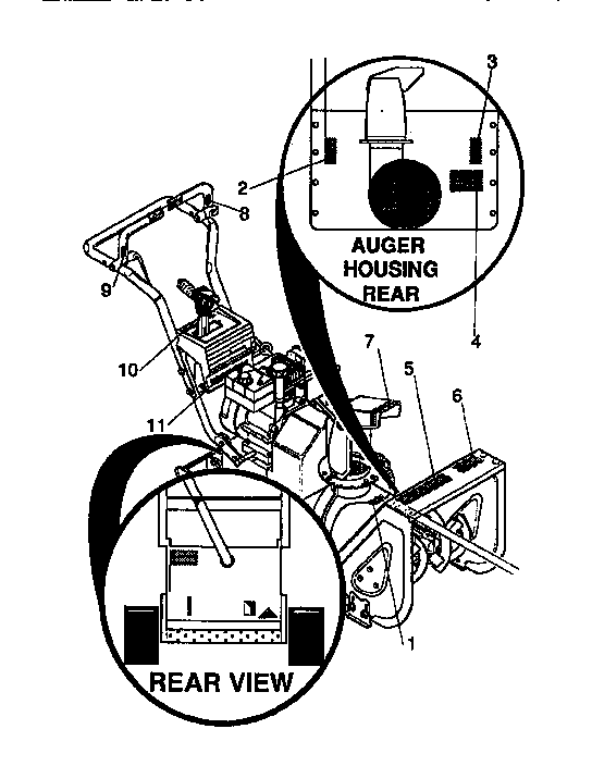 Craftsman 536886281 decals diagram