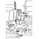 Eureka 4351A housing handle diagram