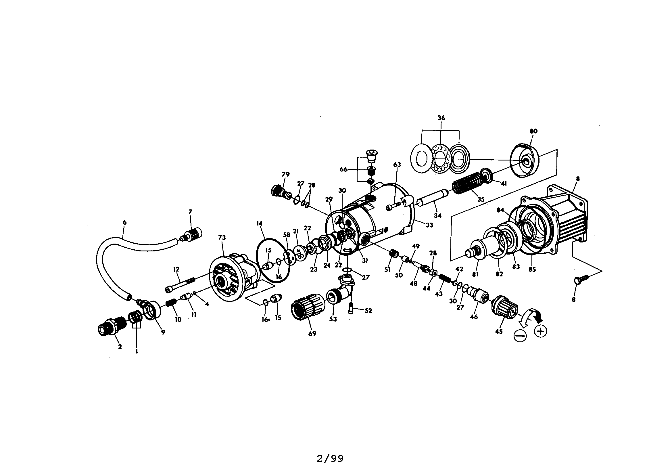 Generac 9895-0 pump assembly diagram