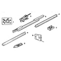 Craftsman 13953635SRT rail assembly diagram