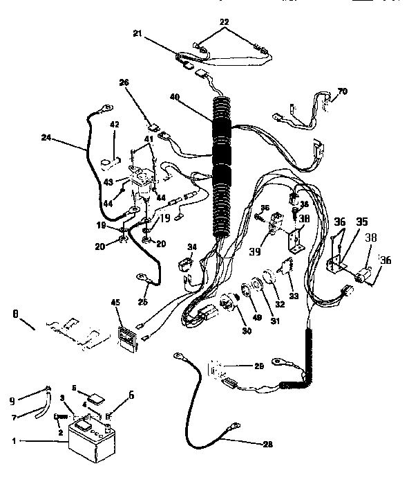 Craftsman 917252501 electrical diagram
