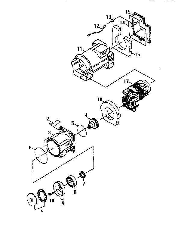 Craftsman 75130 motor diagram