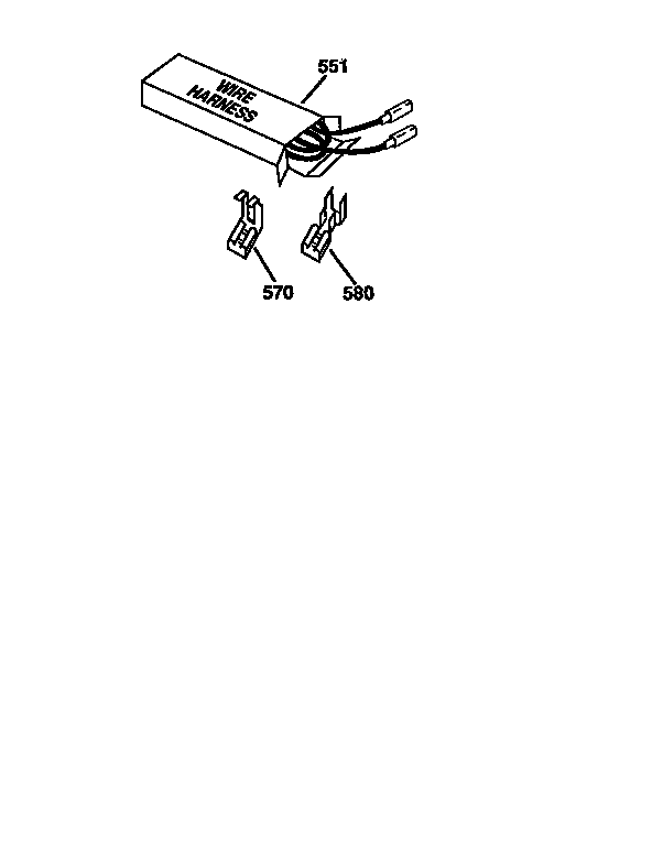 Kenmore 91133259590 wire harnesses & compnts. diagram