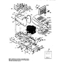 Craftsman 536252571 chassis and hood assembly diagram