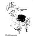 Craftsman 536252571 engine and control assembly diagram