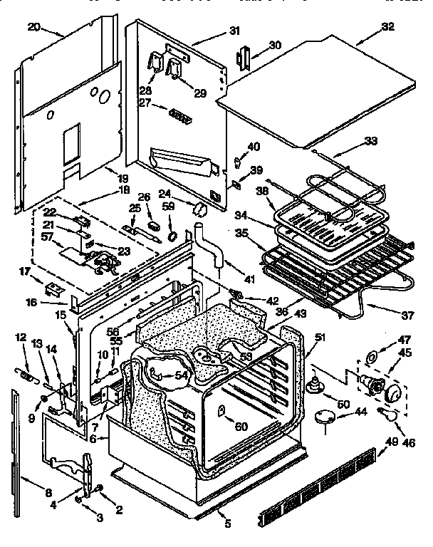 Kenmore 6644098997 oven diagram