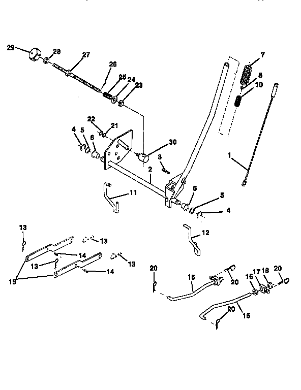 Craftsman 917254861 lift diagram