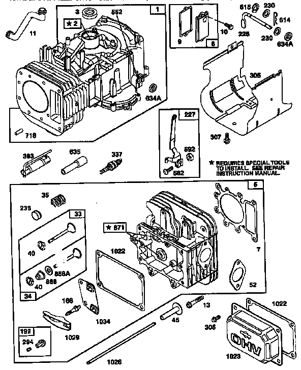 Craftsman 917252512 cylinder assembly diagram