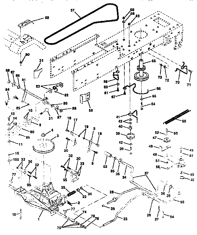 Craftsman 917255441 drive diagram