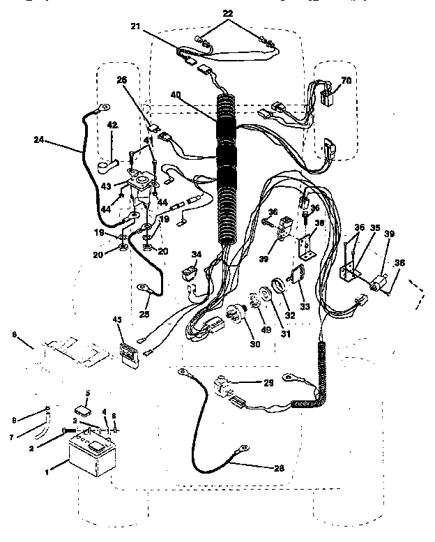 Craftsman 917252511 electrical diagram
