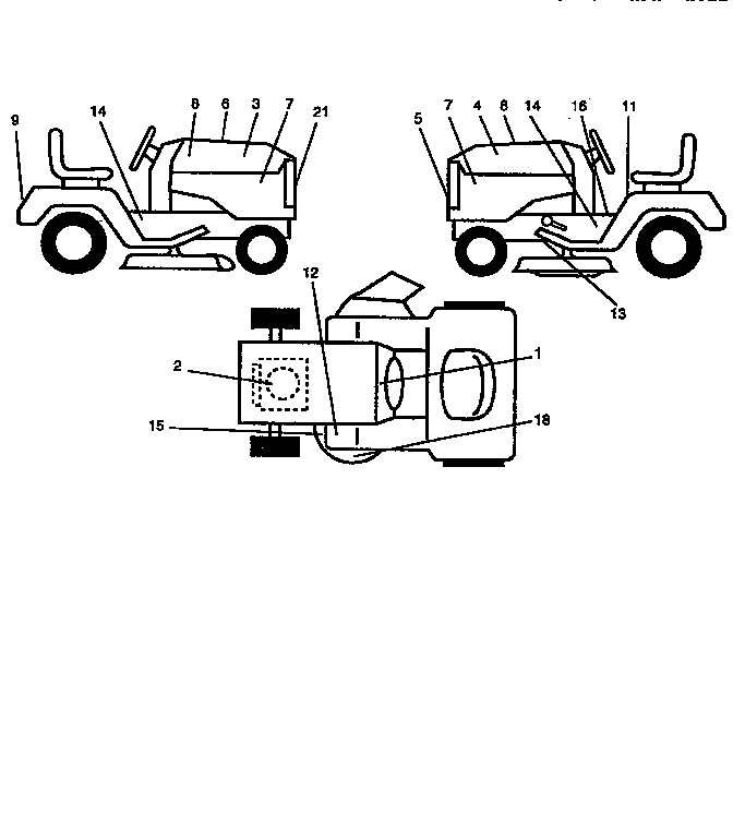 Craftsman 917252511 decals diagram