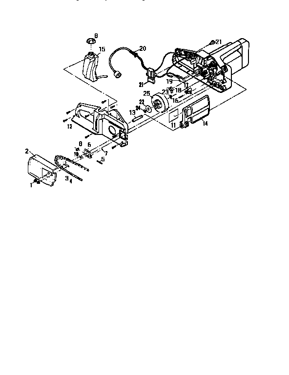 McCulloch PRO MAC 200-12 replacement parts diagram
