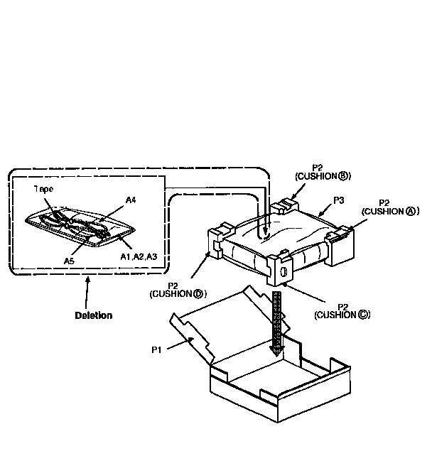Panasonic SLPD665PP1 replacement parts diagram