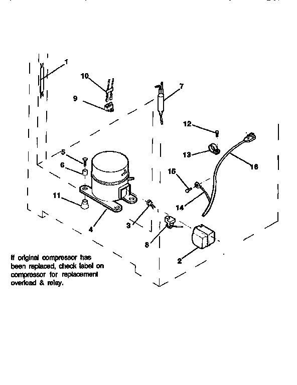 Kenmore 2539239184 unit diagram