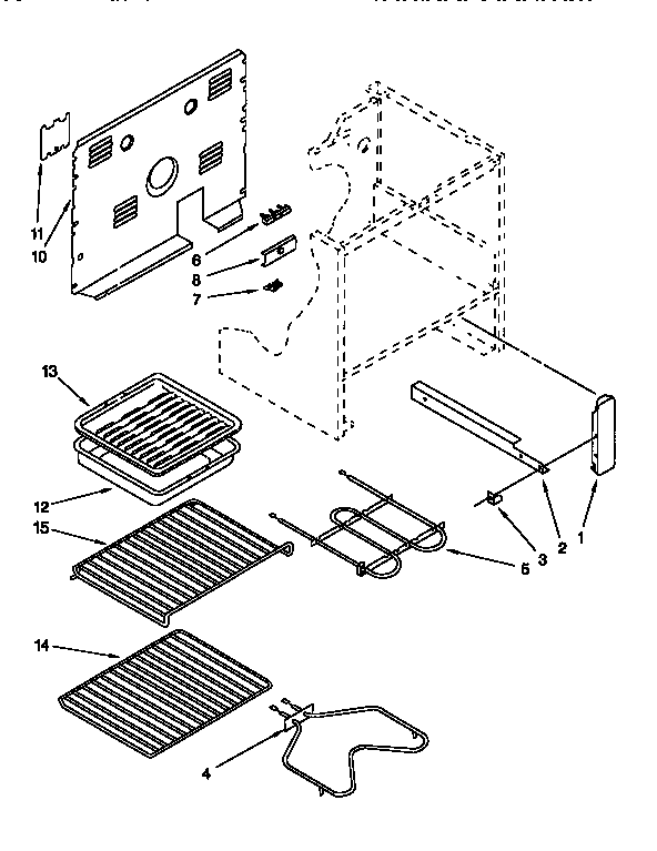 Whirlpool RF366BXDN0 unit diagram