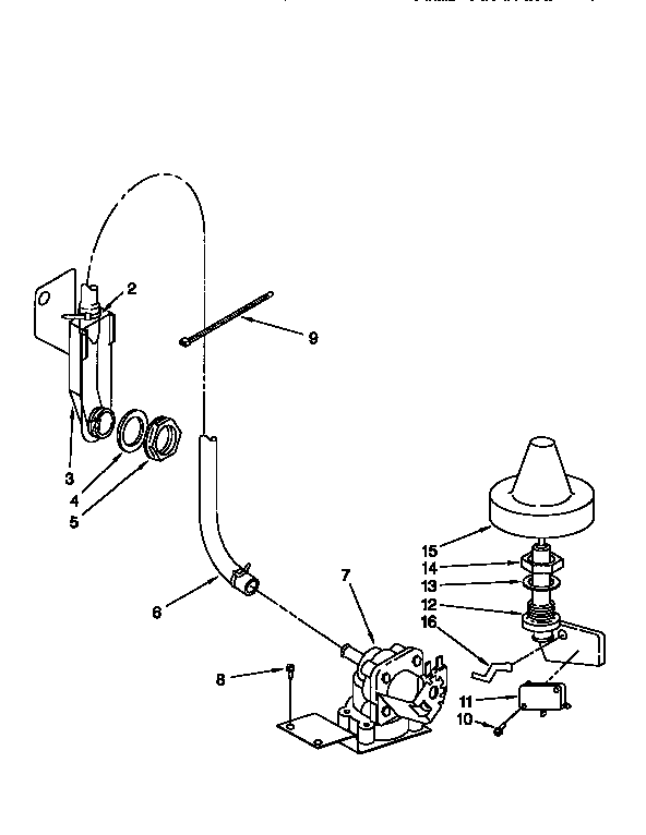 KitchenAid KUDI23HBWH0 fill and overfill diagram