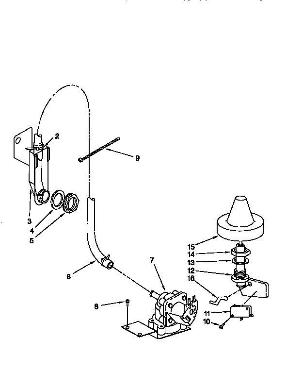 KitchenAid KUDA23HB0 fill and overfill diagram