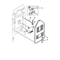 KitchenAid KERC507YAL3 rear chassis diagram