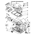 Kenmore 1162651190 main assembly diagram